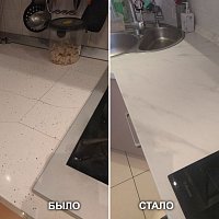 Замена столешницы кухонного гарнитура. Ул. Фурманова, 63.